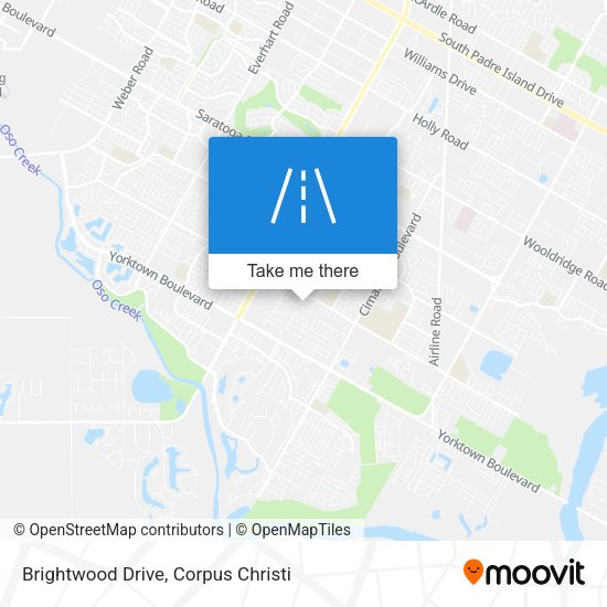 Mapa de Brightwood Drive