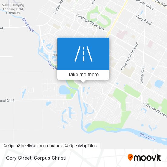 Mapa de Cory Street