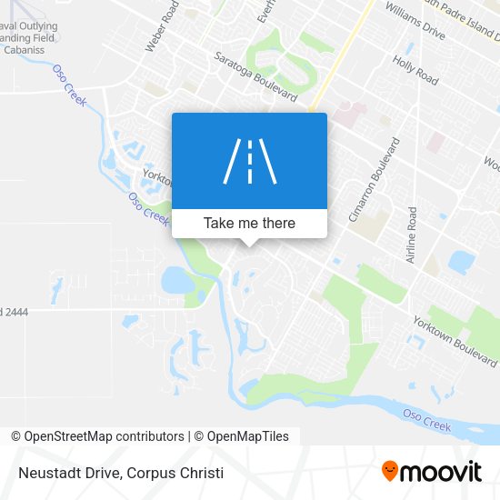 Neustadt Drive map