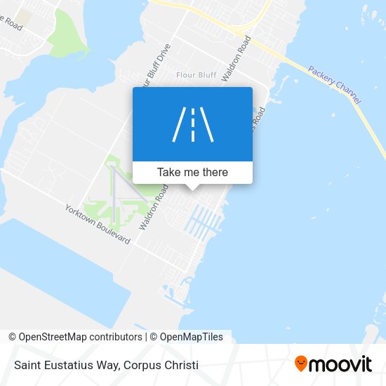 Saint Eustatius Way map