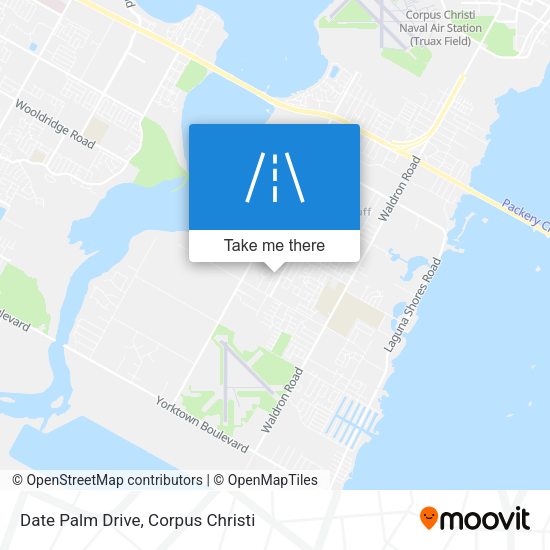 Date Palm Drive map