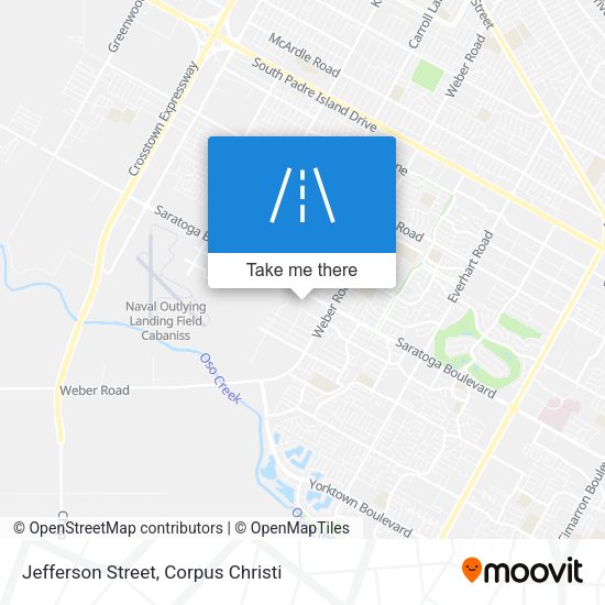 Jefferson Street map