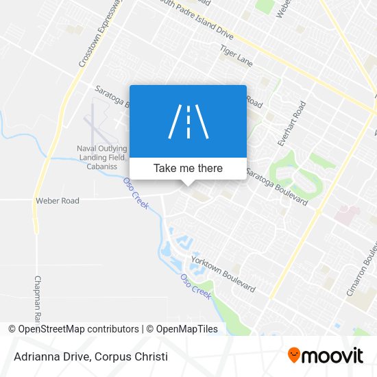 Mapa de Adrianna Drive