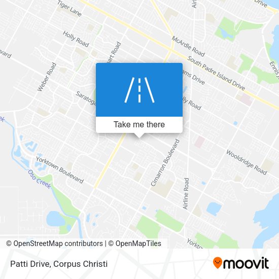 Patti Drive map