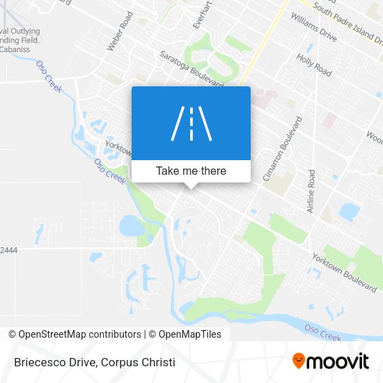 Briecesco Drive map