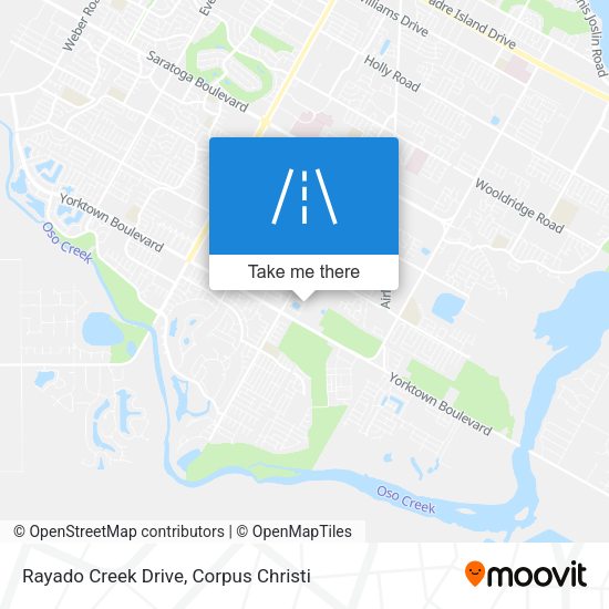 Rayado Creek Drive map