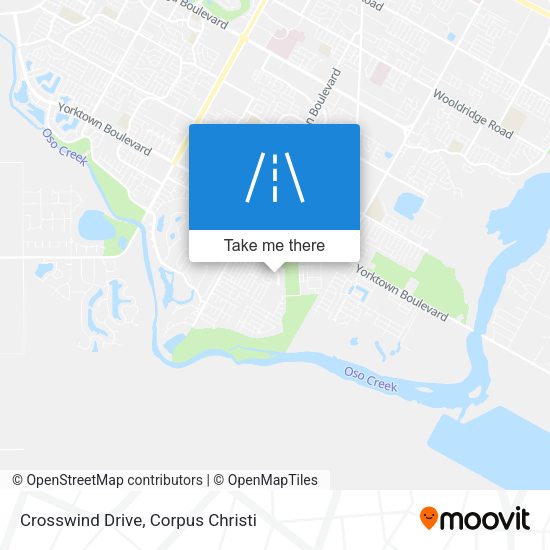Crosswind Drive map