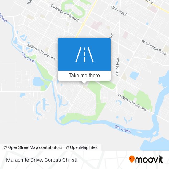 Malachite Drive map