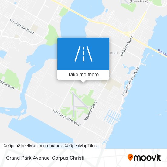 Grand Park Avenue map
