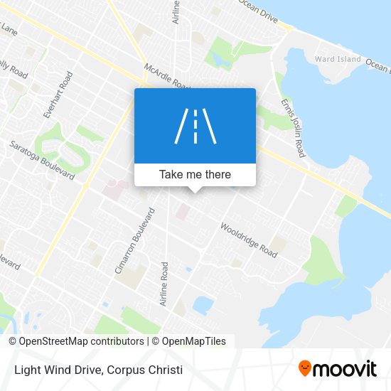 Light Wind Drive map