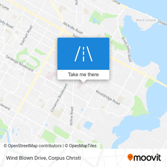 Mapa de Wind Blown Drive