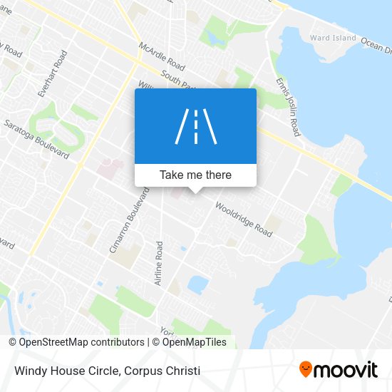 Mapa de Windy House Circle