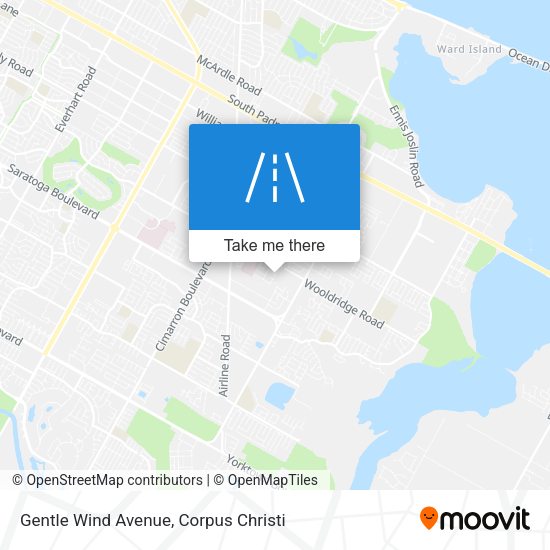 Mapa de Gentle Wind Avenue