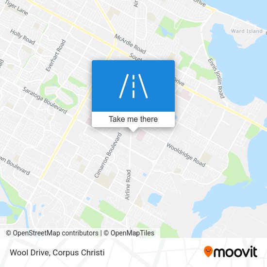 Wool Drive map