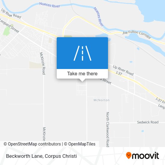 Beckworth Lane map