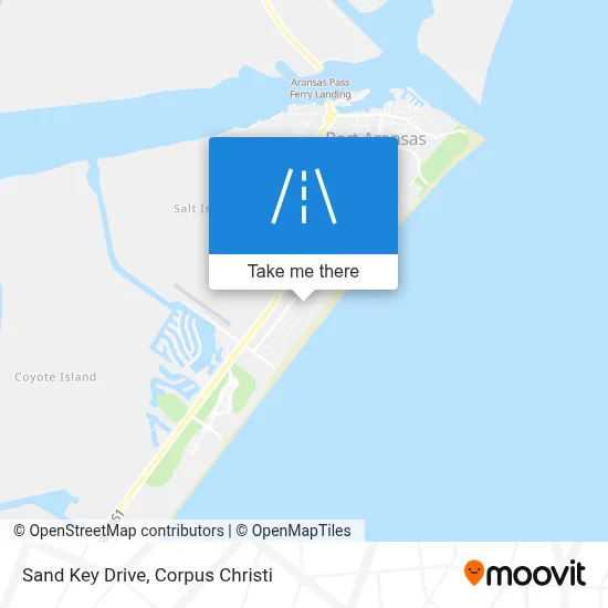 Sand Key Drive map