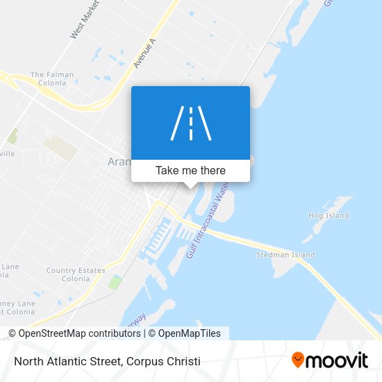 North Atlantic Street map