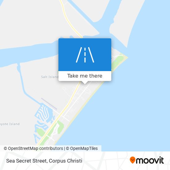 Sea Secret Street map