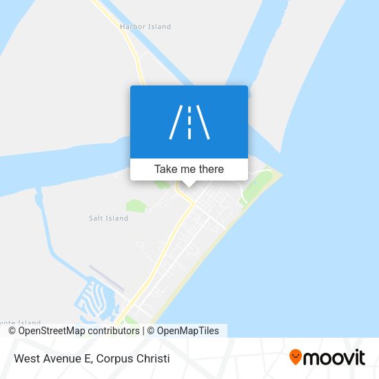 West Avenue E map