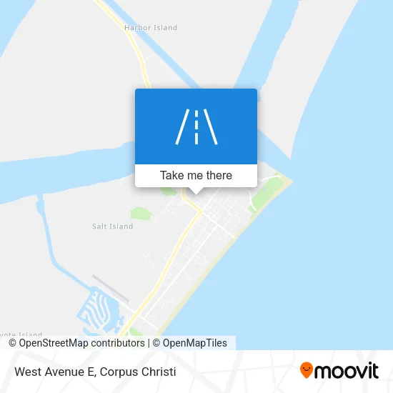 West Avenue E map