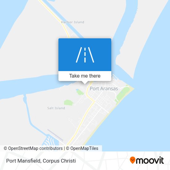 Mapa de Port Mansfield