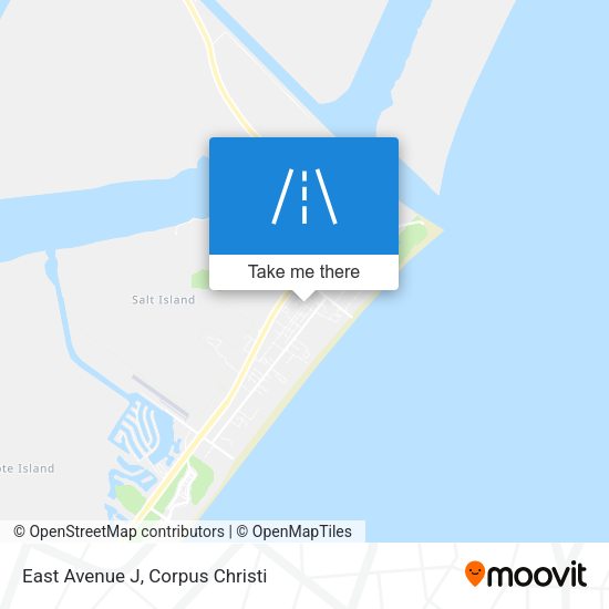 East Avenue J map