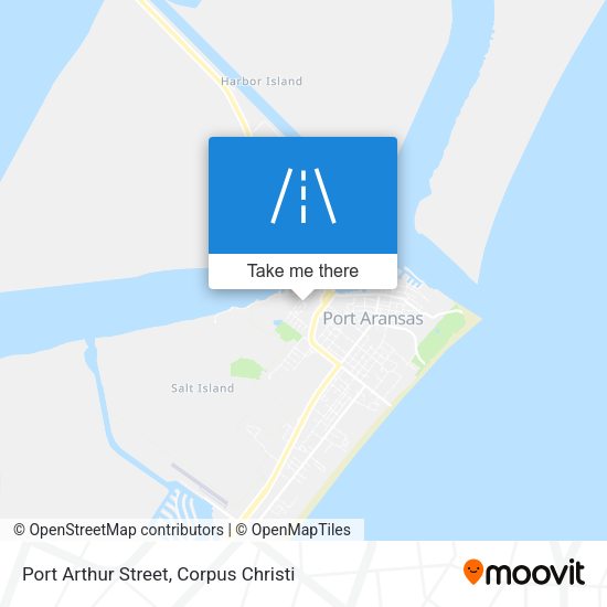Port Arthur Street map