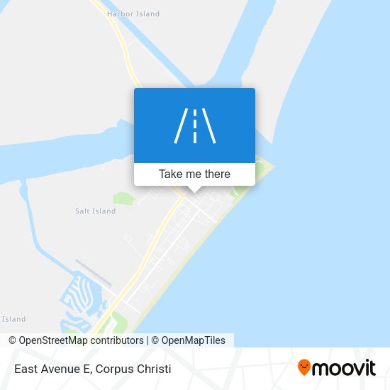 East Avenue E map