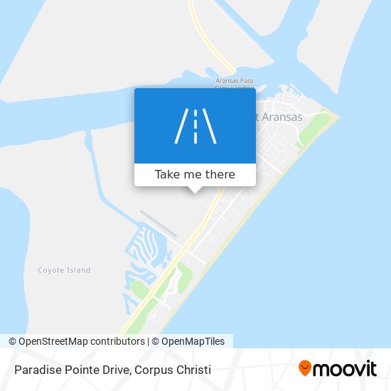 Paradise Pointe Drive map