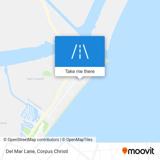 Del Mar Lane map