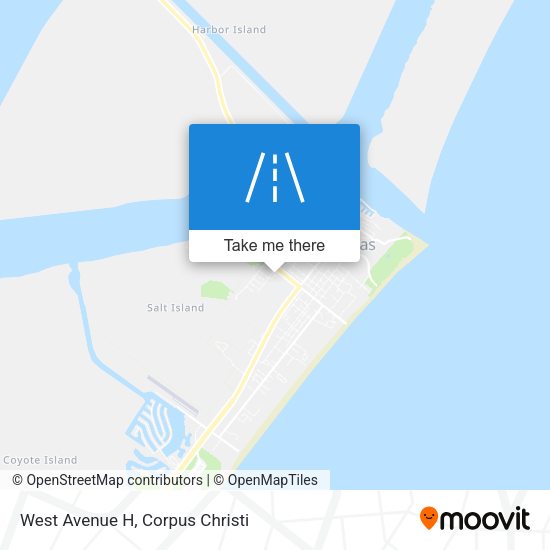 Mapa de West Avenue H