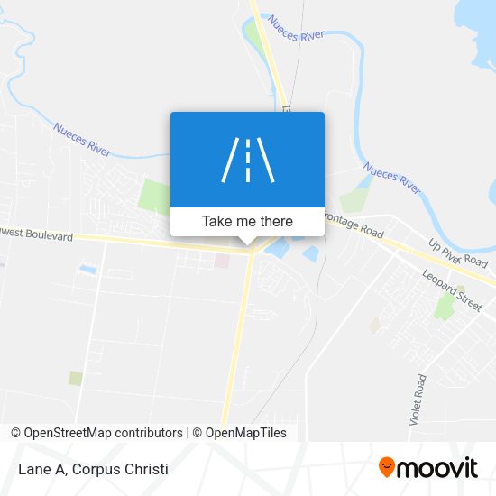 Mapa de Lane A