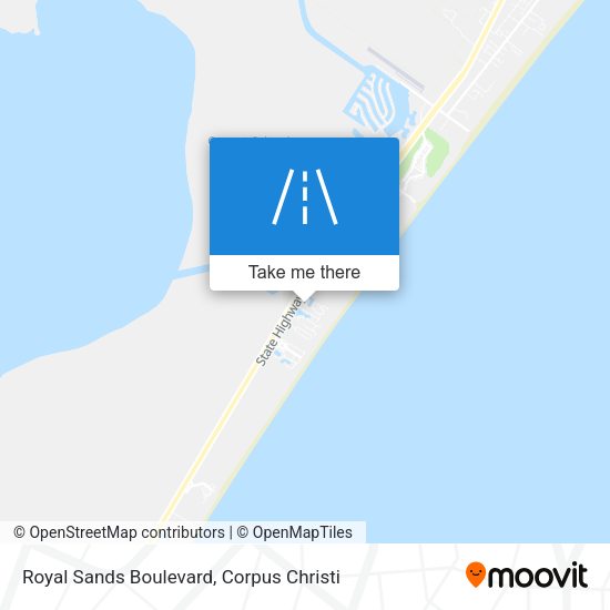 Royal Sands Boulevard map