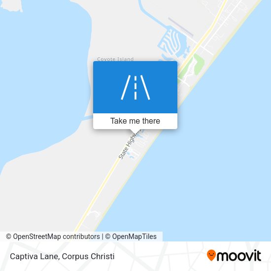 Captiva Lane map