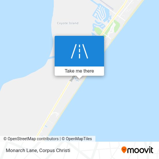 Monarch Lane map