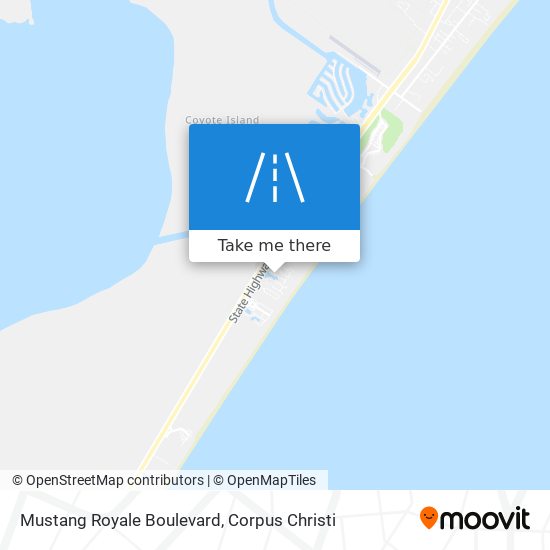 Mustang Royale Boulevard map