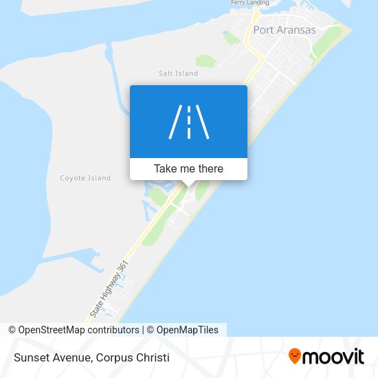 Mapa de Sunset Avenue