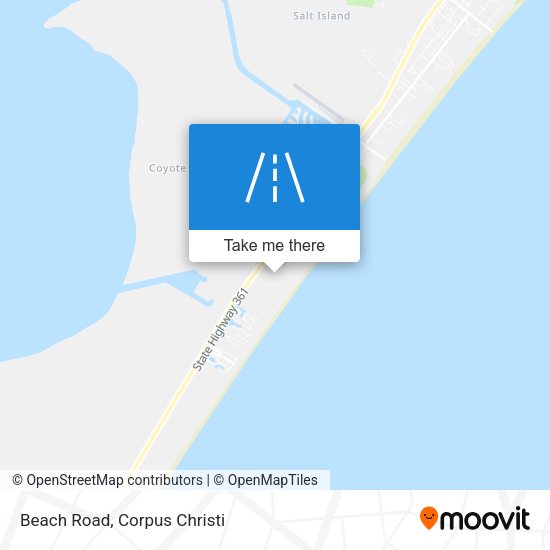 Mapa de Beach Road