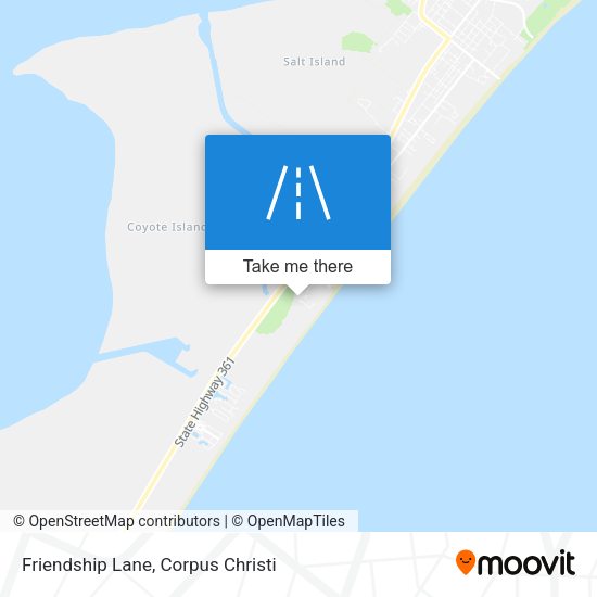Friendship Lane map