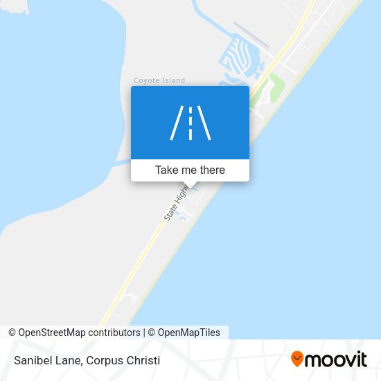 Sanibel Lane map