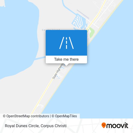 Royal Dunes Circle map