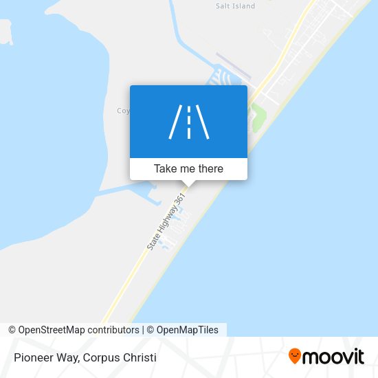 Pioneer Way map