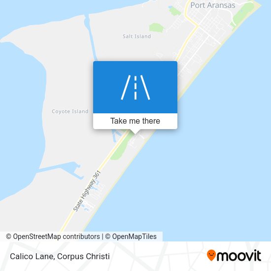 Mapa de Calico Lane