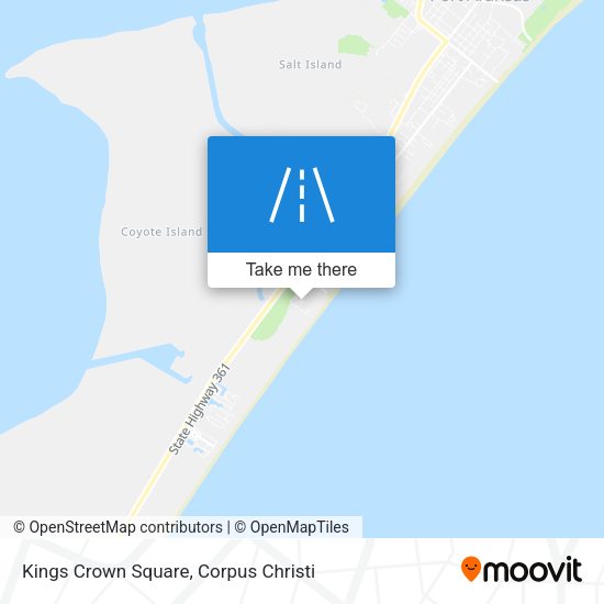 Kings Crown Square map