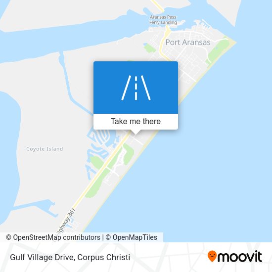 Gulf Village Drive map