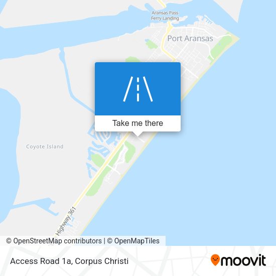 Access Road 1a map