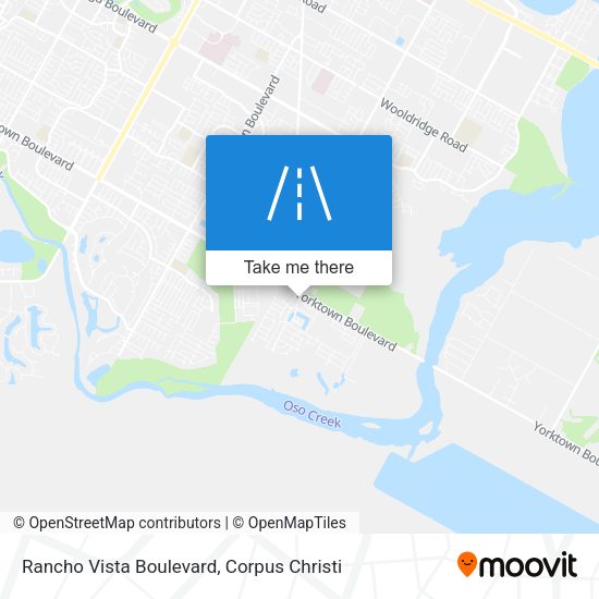 Rancho Vista Boulevard map