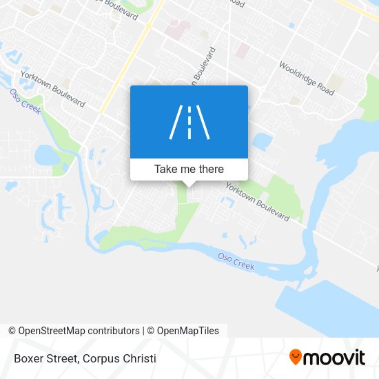Boxer Street map