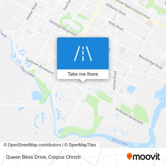 Mapa de Queen Bess Drive