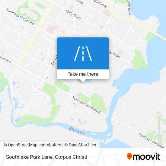 Mapa de Southlake Park Lane